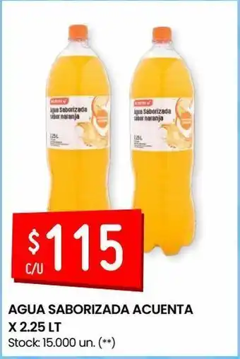 Walmart Agua con sabor acuenta 2.25lt oferta