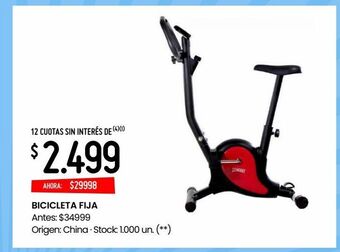 Walmart Bicicleta fija oferta