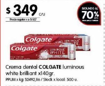 Disco Crema dental colgate 140g oferta