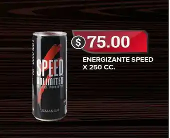 Speed Energizante x 250cc.