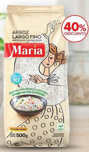 Carrefour Maria Arroz largo fino 00000 x 500g oferta