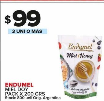 Carrefour Maxi Miel endumel x 200g oferta