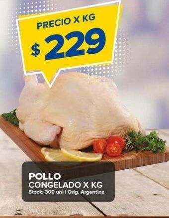 Carrefour Maxi Pollo congelado kg oferta