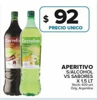 Carrefour Maxi Aperitivo s/alcohol carrefour 1,5l oferta