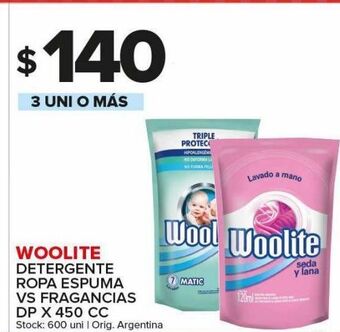 Carrefour Maxi Detergente woolite vs fragancias x 450cc oferta