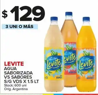 Carrefour Maxi Agua saborizada levite x 1,5l oferta
