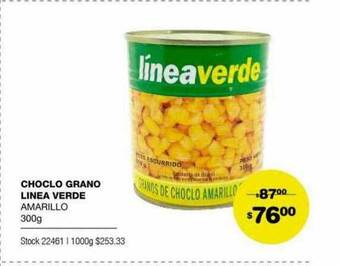 Atomo Conviene Choclo Grano Linea Verde oferta
