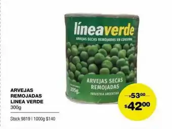 Atomo Conviene Arvejas Remojadas Linea Verde oferta
