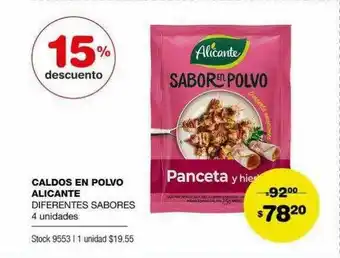 Atomo Conviene Caldos En Polvo Alicante oferta