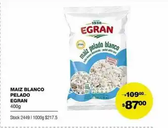 Atomo Conviene Maiz Blanco Pelado Egran oferta