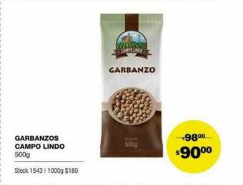 Atomo Conviene Garbanzos Campo Lindo oferta