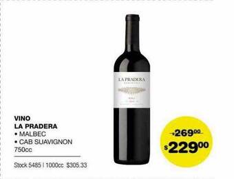 Atomo Conviene Vino La Pradera oferta