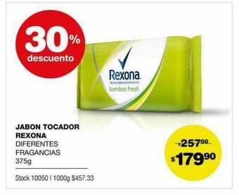 Atomo Conviene Jabon Tocador Rexona oferta