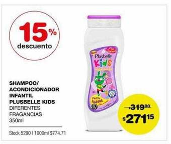 Atomo Conviene Shampoo - Acondicionador Infantil Plusbelle Kids oferta