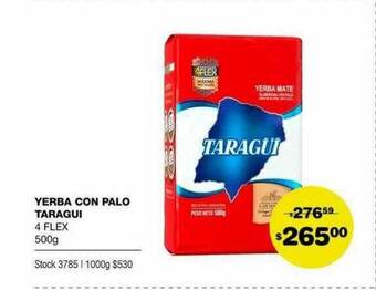Atomo Conviene Yerba Con Palo Taragui oferta