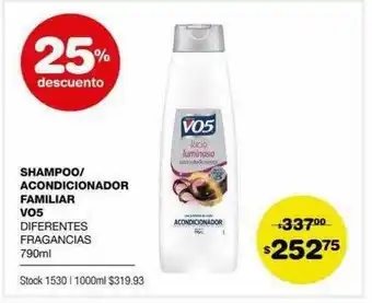 Atomo Conviene Shampoo-acondicionador Familiar Vo5 oferta