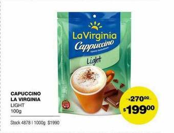 Atomo Conviene Capuccino La Virginia oferta