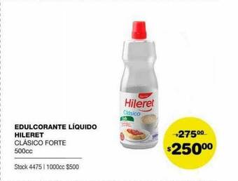 Atomo Conviene Edulcorante Líquido Hileret oferta