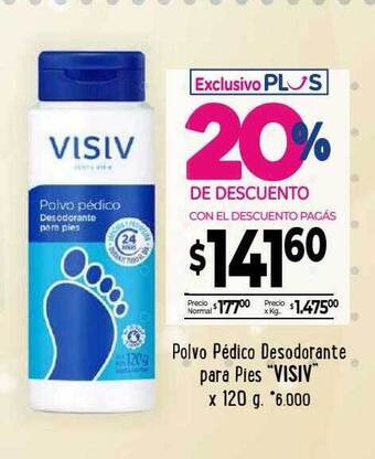 La Anonima Polvo Pédico Desodorante Para Pies oferta