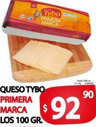 Supermercados Caracol Queso Tybo Primera Marca oferta