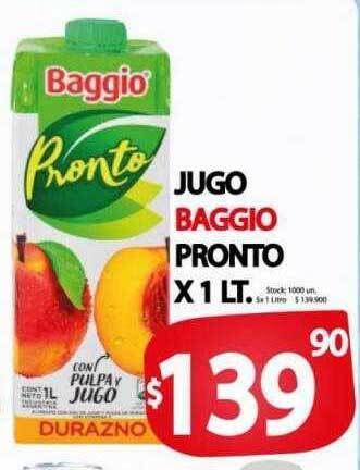 Jugo Baggio Pronto