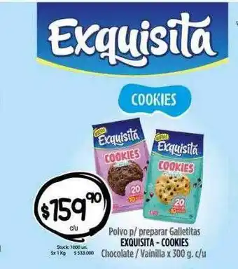 Supermercados Caracol Exquisita - Cookies oferta