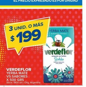 Carrefour Maxi Yerba mate verdeflor oferta