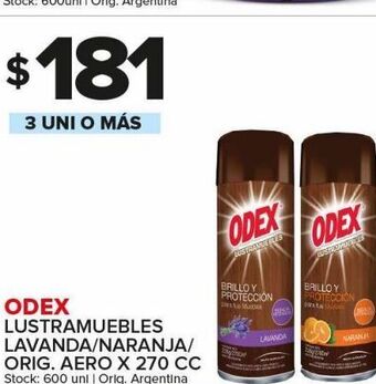 Carrefour Maxi Lustramuebles odex oferta