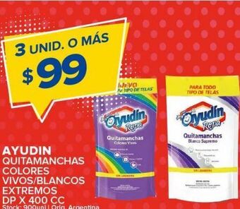 Carrefour Maxi Quitamanchas ayudin oferta