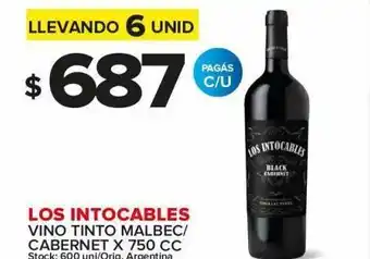 Carrefour Maxi Vino los intocables oferta