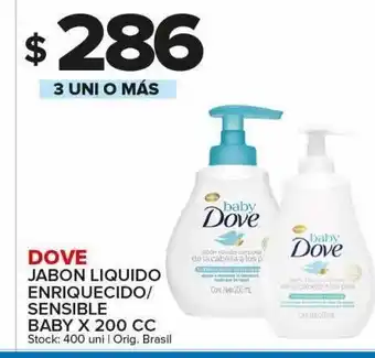 Carrefour Maxi Jabón de bebé dove oferta
