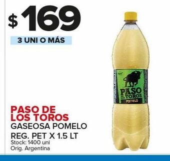 Carrefour Maxi Gaseosas paso de los toros oferta