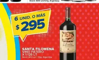 Carrefour Maxi Vino santa filomena oferta