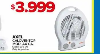 Carrefour Maxi Calentador axel oferta