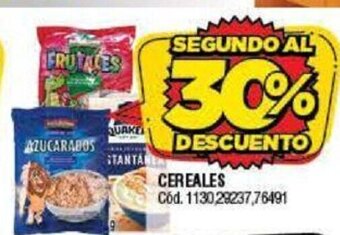 Supermercados Yaguar Cereales oferta