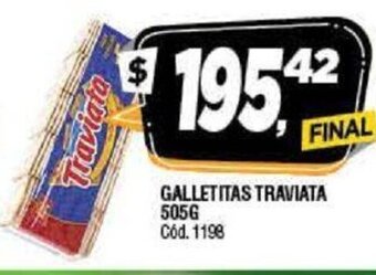 Supermercados Yaguar Galletitas Traviata 505g oferta