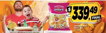 Supermercados Yaguar Caramelos Misky Mastic 800g oferta