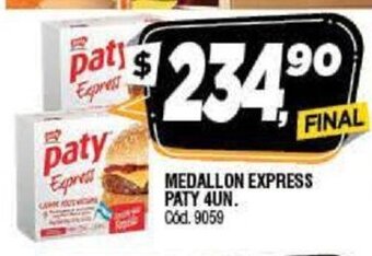 Supermercados Yaguar Medallon Express Paty 4Un oferta