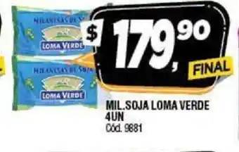 Supermercados Yaguar Mil.Soja Loma Verde 4Un oferta