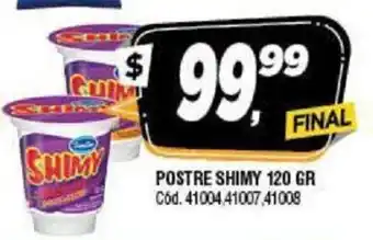 Supermercados Yaguar Postre Shimy 120 Gr oferta