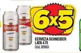 Supermercados Yaguar Cerveza Schneider Lata 473 oferta
