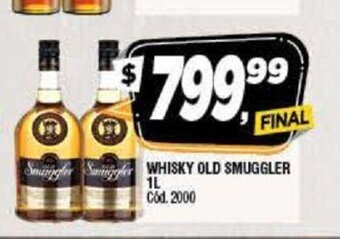 Supermercados Yaguar Whisky Old Smuggler 1L oferta