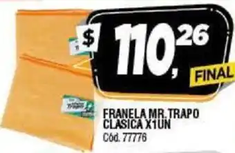 Supermercados Yaguar Mr. Trapo Franela Clasica x1Un oferta