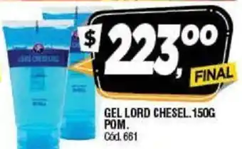 Supermercados Yaguar Lord Chesel Gel Pom 150 g oferta