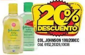 Supermercados Yaguar Johnson Col.100/200 cc oferta