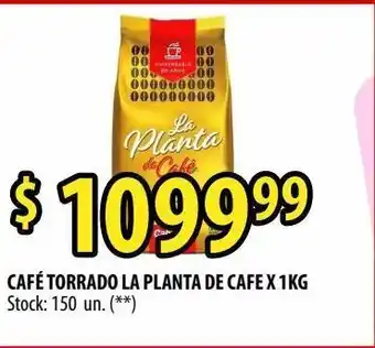 Punto Mayorista Café torrado la planta de cafe x 1kg oferta
