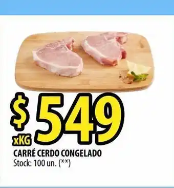 Punto Mayorista Carré cerdo congelado oferta
