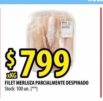Punto Mayorista Filet merluza parcialmente despinado oferta