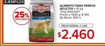 Carrefour Maxi Alimento para perros dog selection oferta
