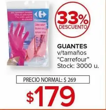 Carrefour Maxi Guantes carrefour oferta